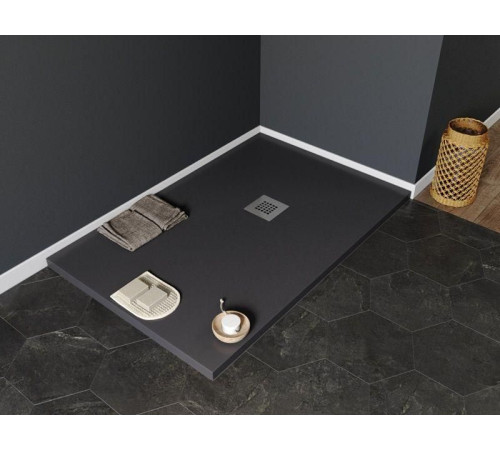 Душевой поддон Aquanet Pleasure 120х80 черный