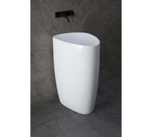 Раковина напольная Allen Brau Infinity 4.21016.20 белый глянец