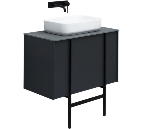 Тумба под раковину Allen Brau Reality 80 1.32005.AM антрацит матовый