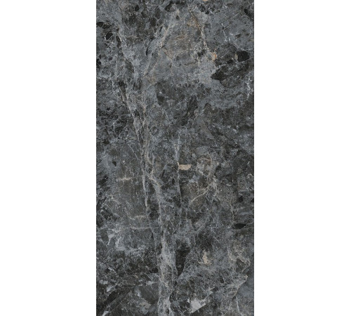 Керамогранит 60х120 MarbleSystem Бреча Черный Лаппато R9
