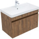 Тумба под раковину Aquanet Оптима 80 дуб рустикальный