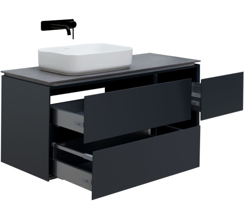 Тумба под раковину Allen Brau Infinity 120 1.21005.AM L антрацит матовый