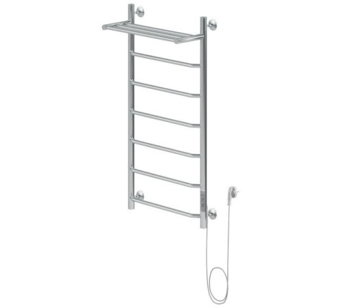 Полотенцесушитель электрический Aquanet Fiona 100х50 Тэн справа, с полкой