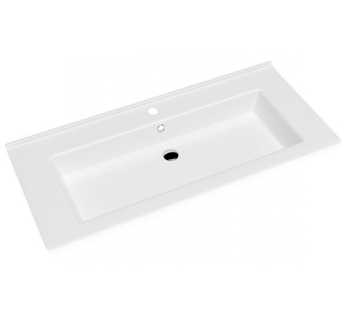 Тумба под раковину Aquanet Милан 105 белый глянец