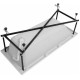 Каркас сварной для акриловой ванны Aquanet Bright 165x70
