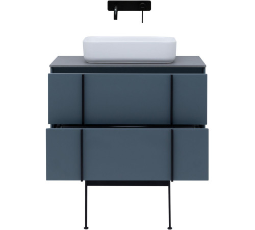 Тумба под раковину Allen Brau Reality 80 1.32005.BGM синий матовый