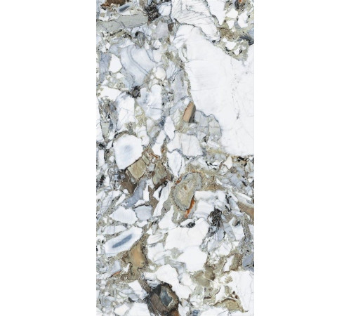 Керамогранит 60х120 CityMarble Амазония Мультиколор Лаппато R9