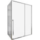 Душевой уголок Allen Brau Fantasy 150x100 3.11009.00 + 3.11014.00 хром