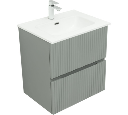 Тумба под раковину Aquanet Джейн 60 мисти грин