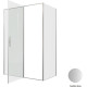 Душевой уголок Allen Brau Priority 140x80 3.31035.BA + 3.31041.BA серебро браш