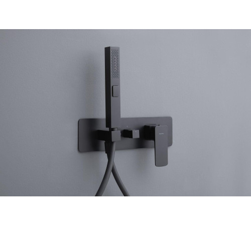 Смеситель для душа Allen Brau Infinity 5.21011-31 (с внутренней частью, 2 хода) черный матовый