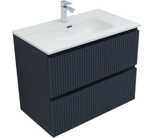 Тумба под раковину Aquanet Джейн (Flat) 80 маренго