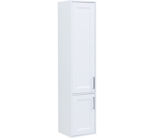 Шкаф-пенал Aquanet Бостон new L 35 белый сатин