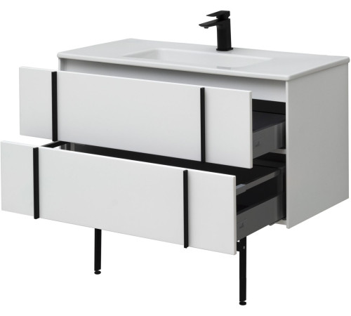 Тумба под раковину Allen Brau Reality 100 1.32007.WM белый матовый