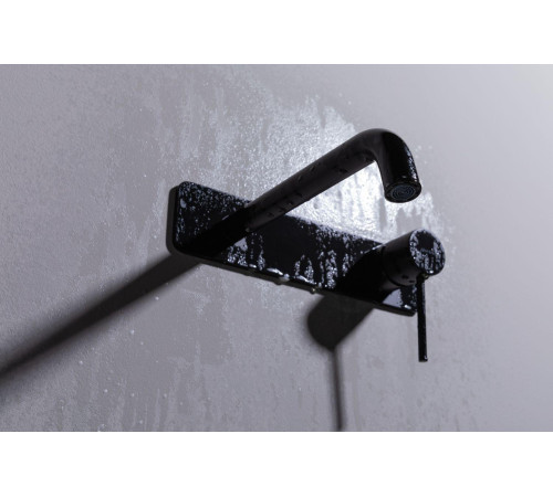 Смеситель для раковины Allen Brau Glority 5.51004-31 (с внутренней частью) черный матовый