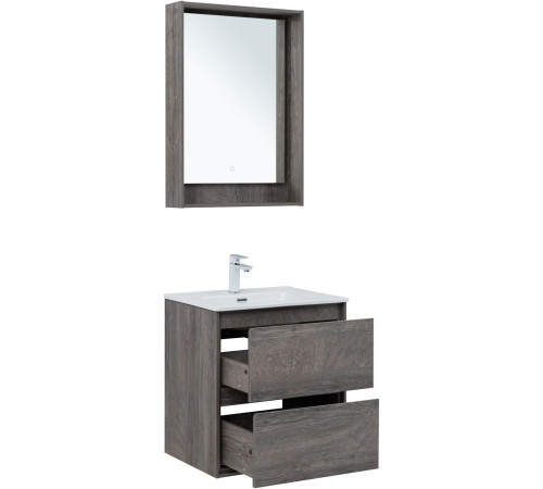 Тумба под раковину Aquanet Милан 60 дуб рошелье