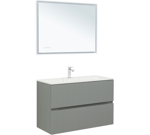 Тумба под раковину Aquanet Джейн 100 мисти грин