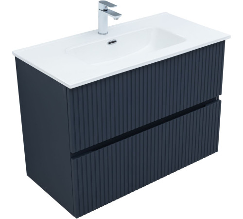 Тумба под раковину Aquanet Джейн 90 маренго