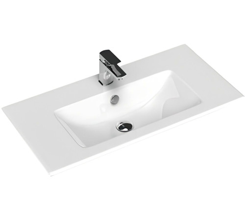 Тумба под раковину Aquanet Практика 80 белый матовый