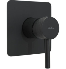 Смеситель для душа Allen Brau Priority X1 5.31012-31 (с внутренней частью, 1 выход) черный матовый