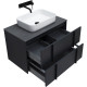 Тумба под раковину Allen Brau Reality 80 1.32005.AM антрацит матовый
