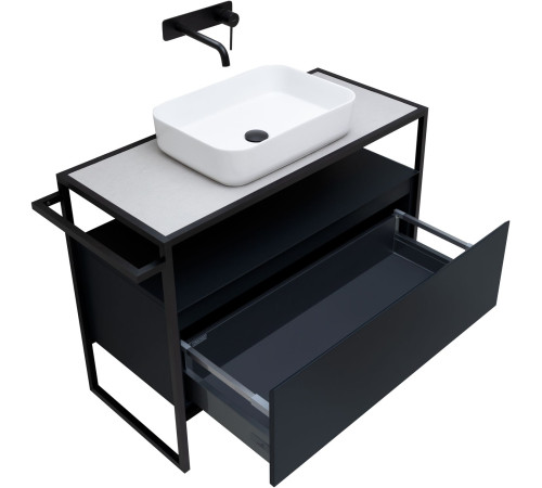 Тумба под раковину Allen Brau Priority 100 1.31003.AM антрацит матовый