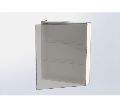 Зеркальный шкаф Aquanet Алвита 70 белый