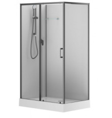 Душевая кабина Aquanet Passion EVO 120L Black 120x80