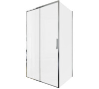 Душевой уголок Aquanet Pleasure Evo 110x100 AE65-110x100-CT профиль хром, прозрачное стекло