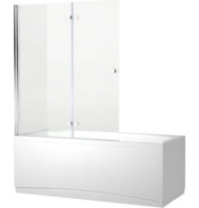 Шторка на ванну Aquanet Beta 4 NF6222-hinge, прозрачное стекло