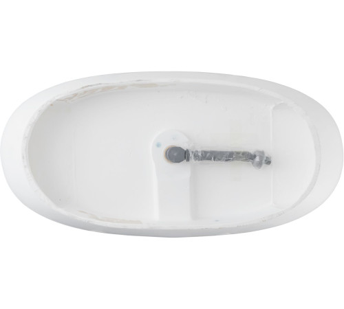 Ванна из искусственного камня Allen Brau Solid Stone Krion Oval 170x80 2.35003.21