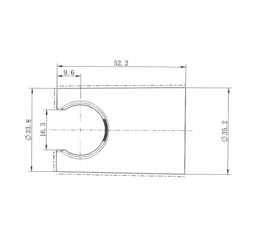 Держатель для душа Allen Brau Priority 5.31B15-31 черный матовый