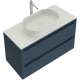 Тумба под раковину Allen Brau Fantasy 120 1.11005.BGM 2.0 синий матовый