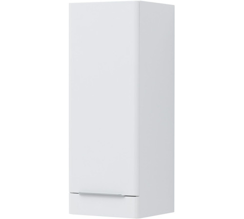 Шкаф-пенал Aquanet Ирис new 30 белый глянец