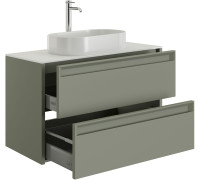 Тумба под раковину Allen Brau Fantasy 100 1.11003.CGM 2.0 олива матовый