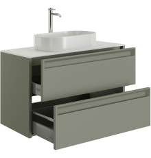 Тумба под раковину Allen Brau Fantasy 100 1.11003.CGM 2.0 олива матовый