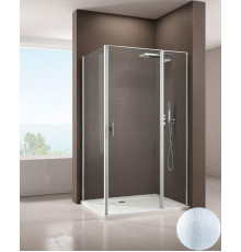 Душевой уголок Allen Brau Priority 90x90 3.31002.BA + 3.31017.BA серебро браш