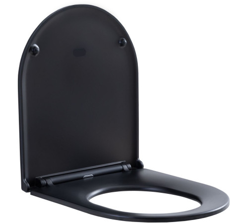 Сиденье для унитаза Aquanet Lake черный матовый