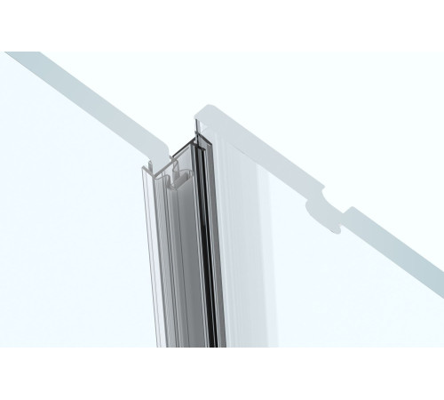 Душевой уголок Allen Brau Fantasy 150x80 3.11009.00 + 3.11011.00 хром