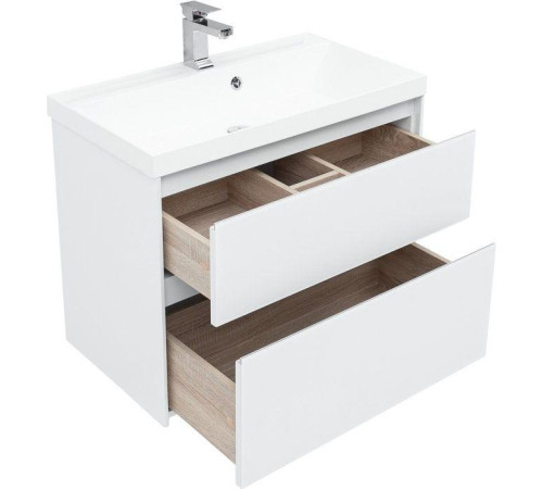 Мебель для ванной Aquanet Гласс 80 белый