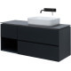 Тумба под раковину Allen Brau Infinity 120 1.21007.AM R антрацит матовый