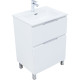Тумба под раковину Aquanet Алвита New 60 напольная, белый матовый