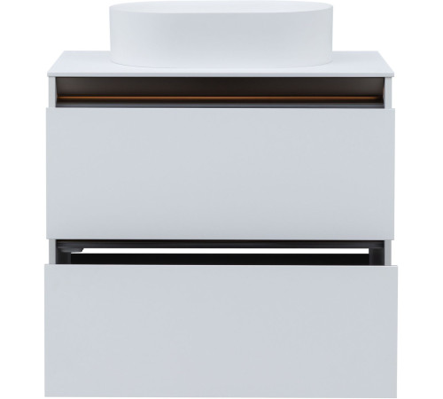 Тумба под раковину Allen Brau Activity 80 1.34012.WM белый матовый/олива браш