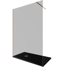 Душевая перегородка Allen Brau Infinity 1 140 3.21030.60.T медь браш