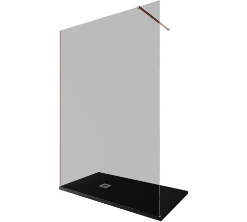 Душевая перегородка Allen Brau Infinity 1 140 3.21030.60.T медь браш