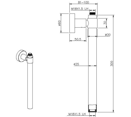Удлинитель для штанги Allen Brau Priroity/Fantasy золото браш