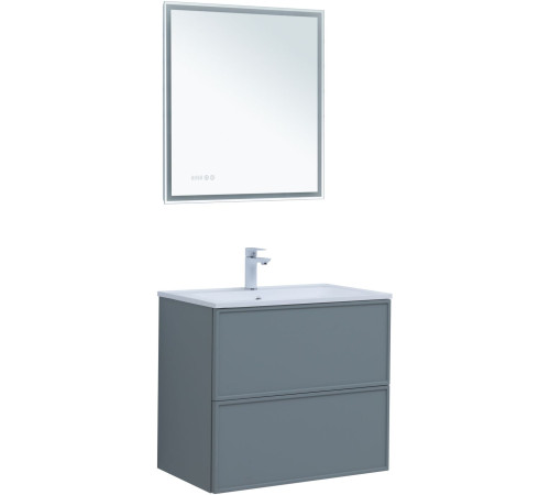 Тумба под раковину Aquanet Арт 75 мисти грин