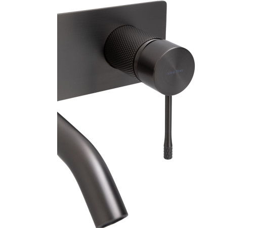 Смеситель для раковины Allen Brau Priority 4.0 5.31D03-MG (с внутренней частью) графит браш