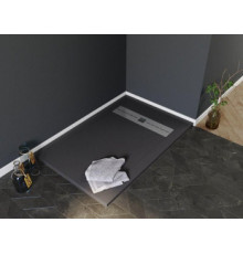 Душевой поддон Aquanet Delight 120х80 черный