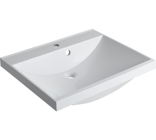 Тумба под раковину Aquanet Нота New 60 дуб светлый